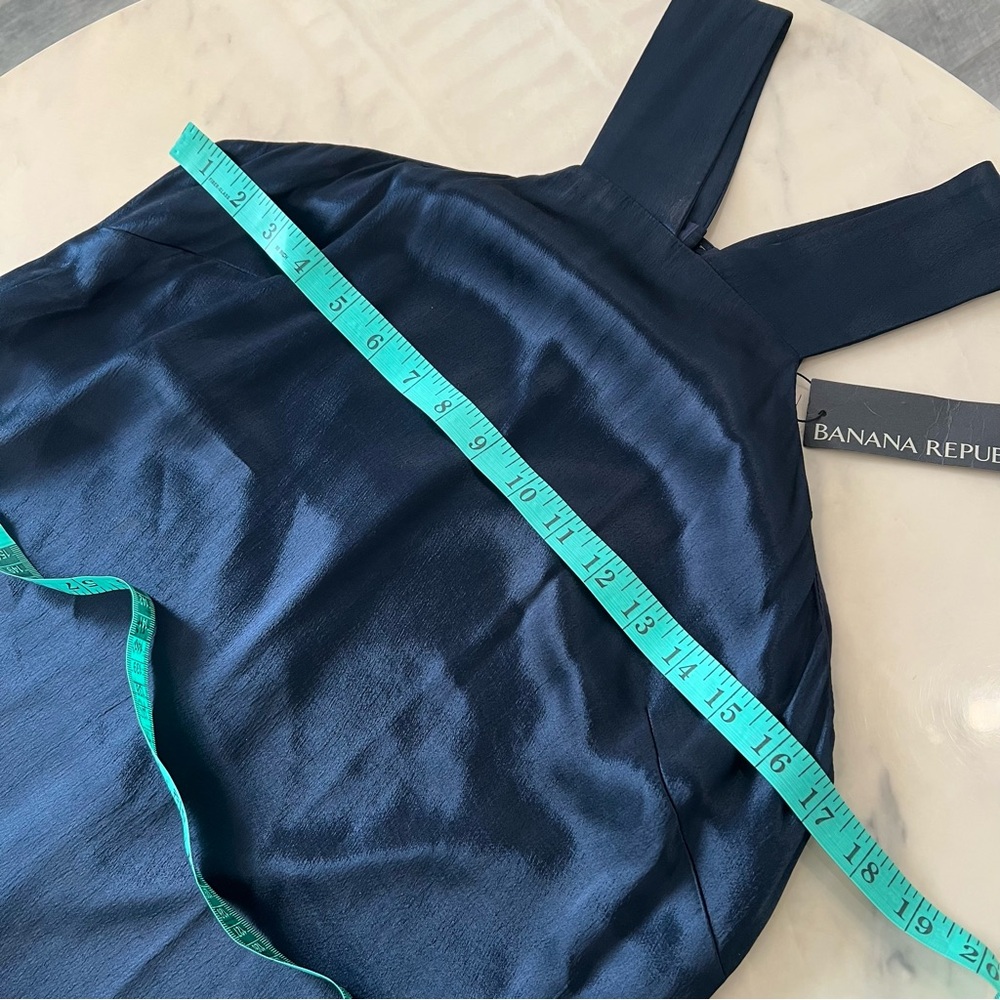 Banana Republic Navy Blue Halter Top - Picture 10 of 13